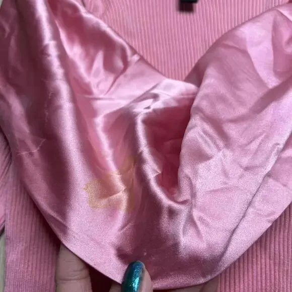 Bebe Women's Pink Blous - Picture 4 of 6